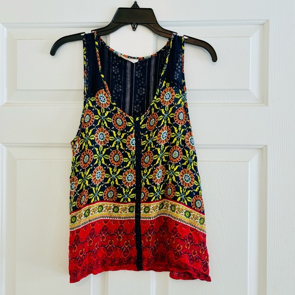 Elodie Tops - 🆕 2/19 Elodie Boho Style Multicolor Floral Tank Top